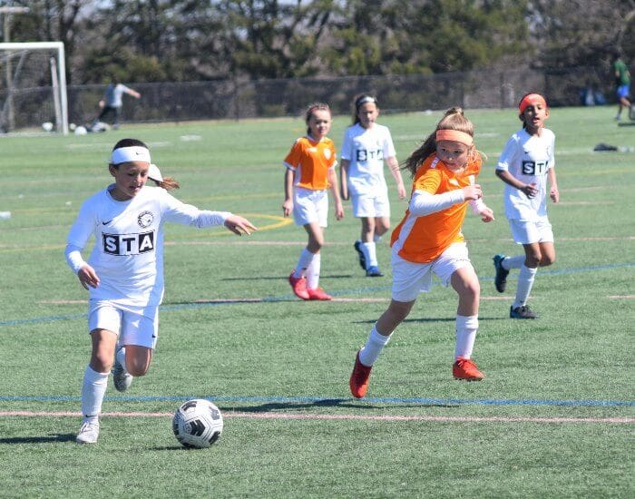what is club soccer and girls playing on a soccer team in Bergen and Essex Counties